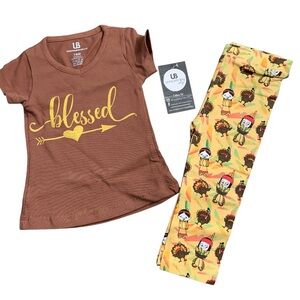 Unique baby shop New cute Thanksgiving outfit Size 18 months